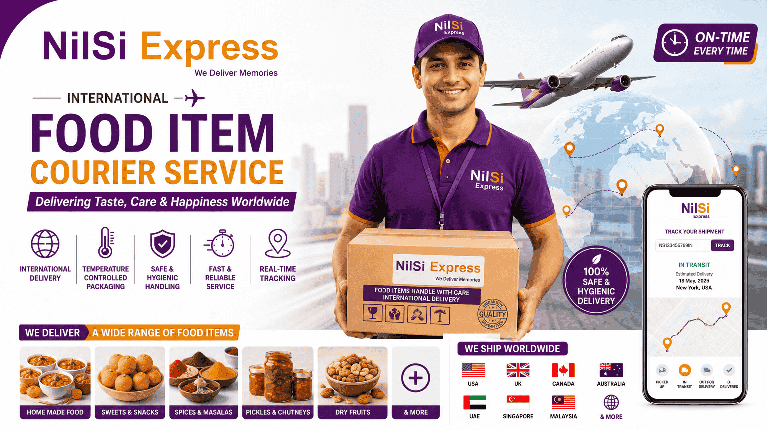 Food Item Courier_NilSi Express